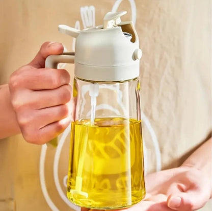 Oil Sprayer & Dispenser Bottle (500ml)