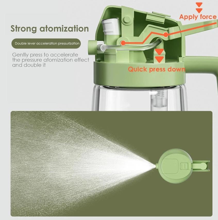 Oil Sprayer & Dispenser Bottle (500ml)