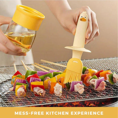 Amazing Oil Dispenser with Silicone Brush