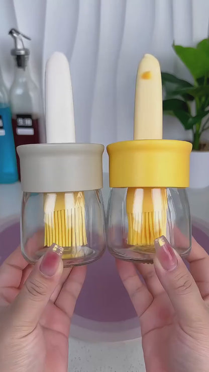 Amazing Oil Dispenser with Silicone Brush